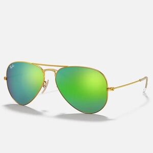 Rayban Aviator, Green